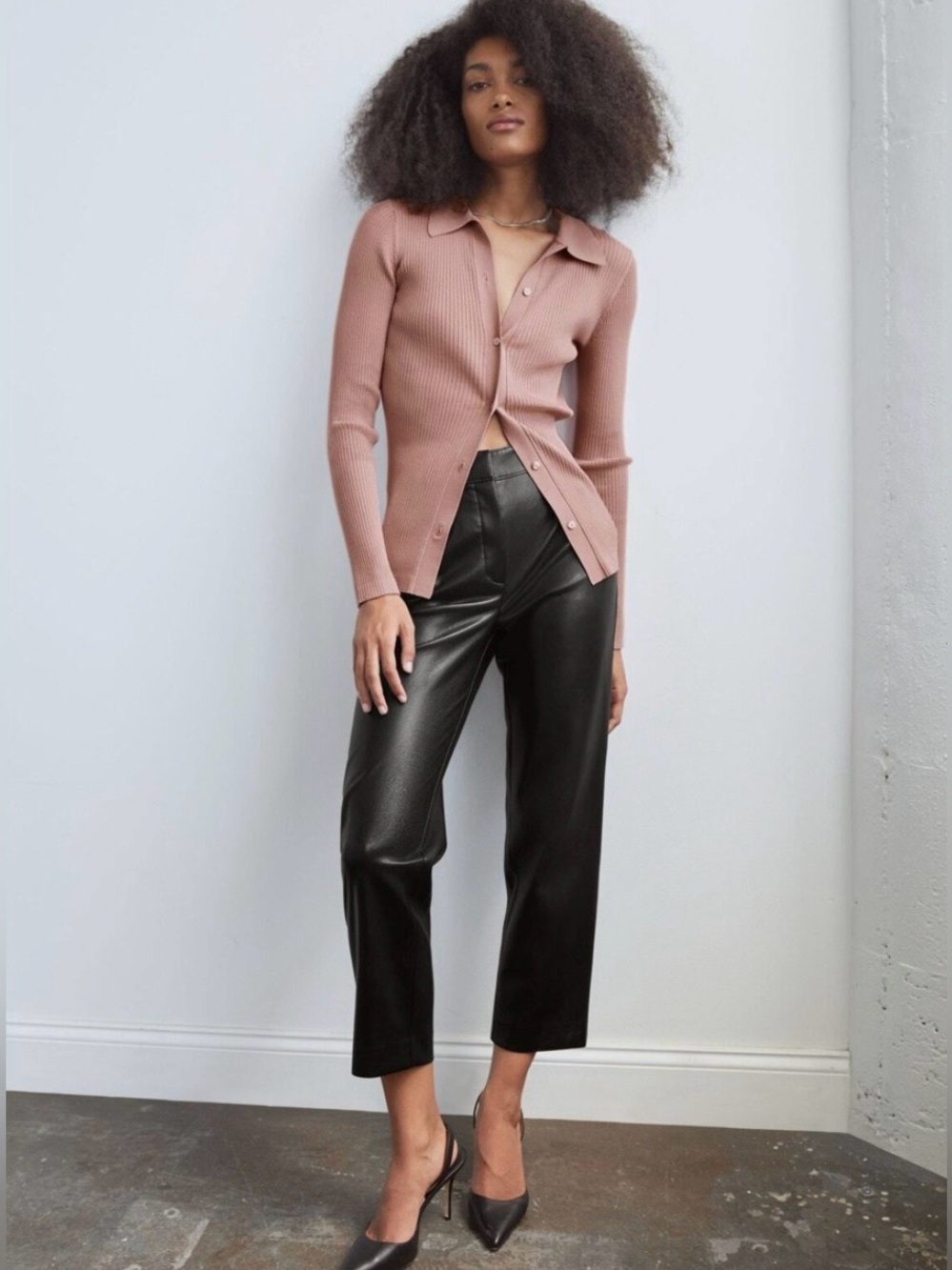Babaton Command Cropped Pants Sz 8